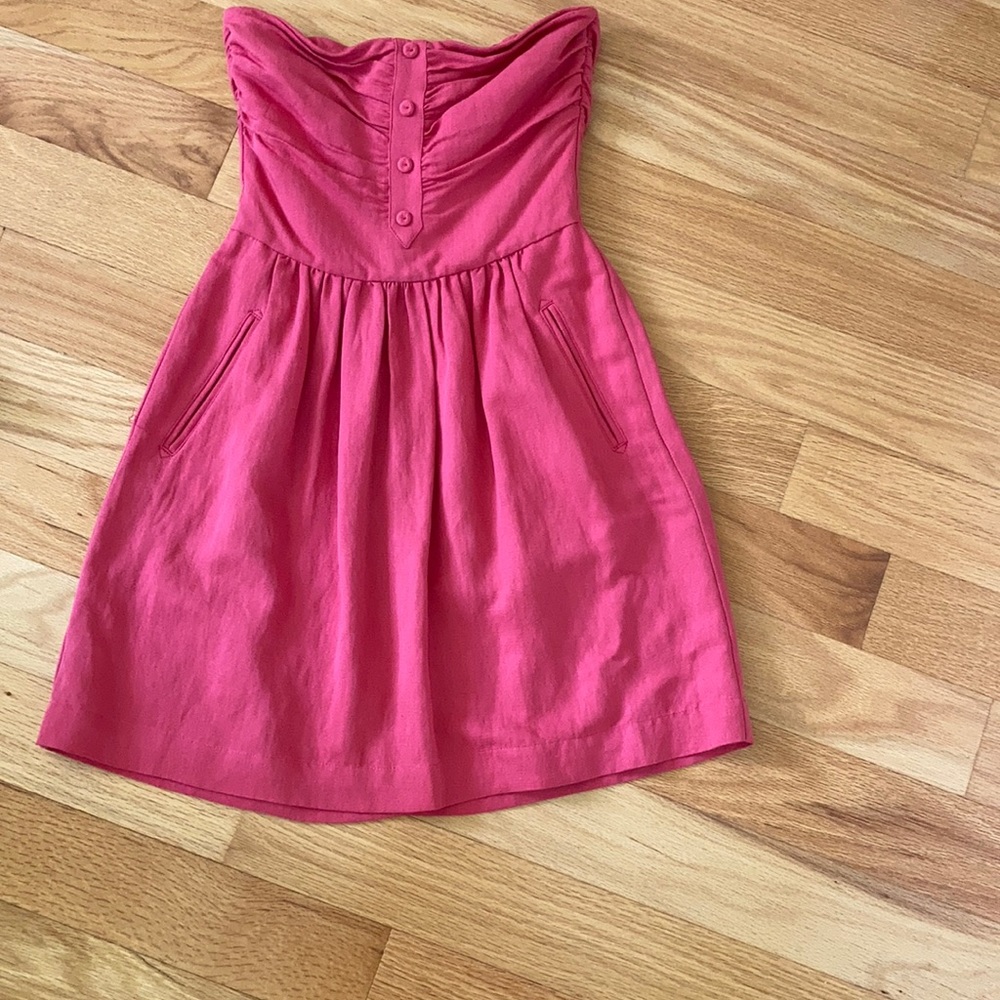 Comptoir Des Cotonniers Strapless Dress size 34
